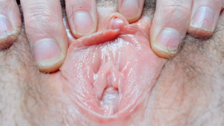 Closeup of My Hairy Pussy and Asshole