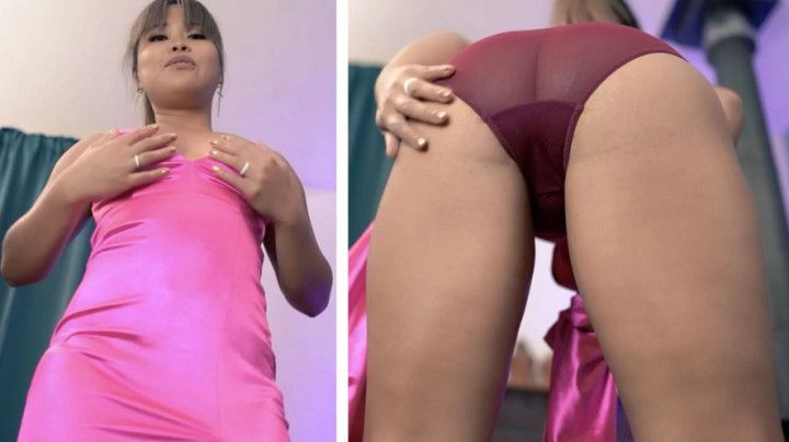 FULL BACK PANTY TEASE - POV ASS WORSHIP