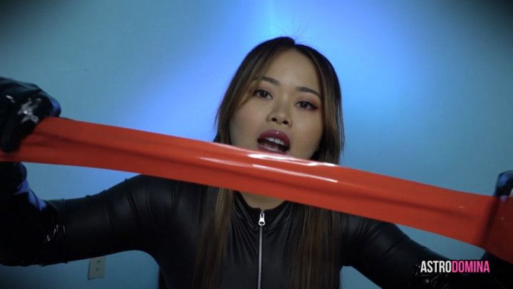 THE MUMMY - BONDAGE FEMDOM GAG LEATHER