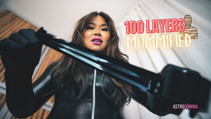 100 LAYERS MUMMIFIED - BOUND SLAVE POV