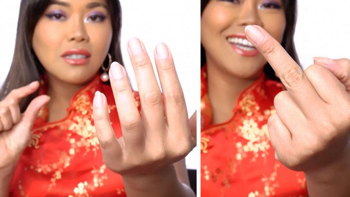 WORSHIP MY NAILS - LOSER FINGER BITCH