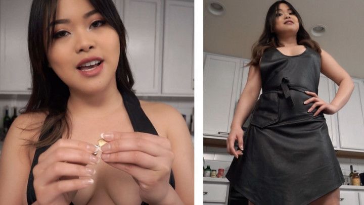LEATHER HOUSEWIFE - CUCK IN CHASTITY