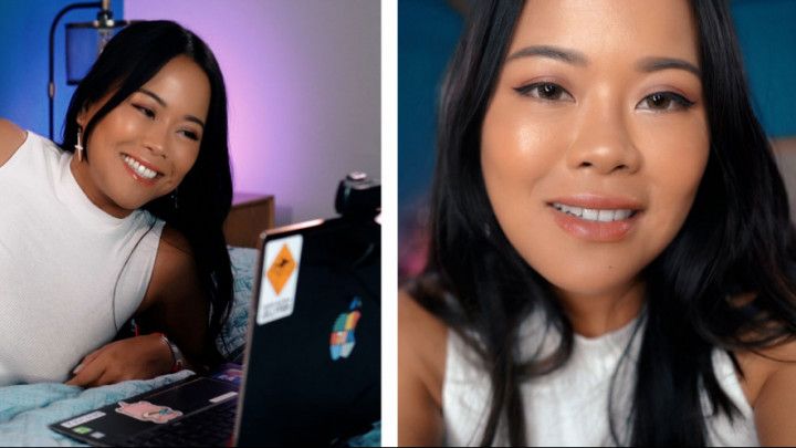 GASSY CAMGIRL EATS HER BF - LIVE CAM VORE