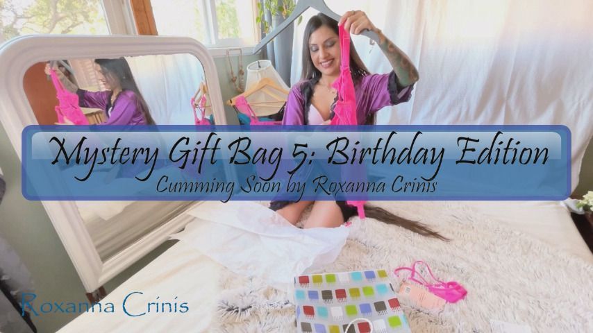 Cuming Soon: Bag of Mystery Gifts 6 Bday