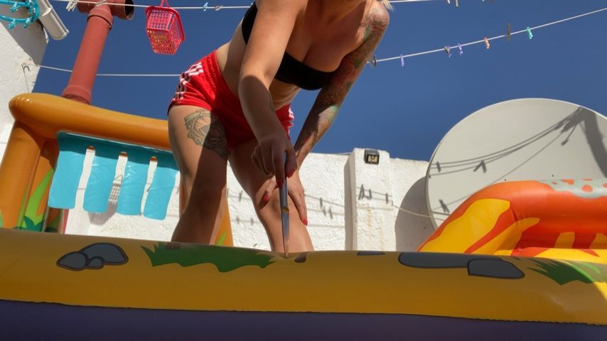 Destroying my inflatable