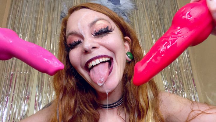 Goth Girl Gets Taboo Facials