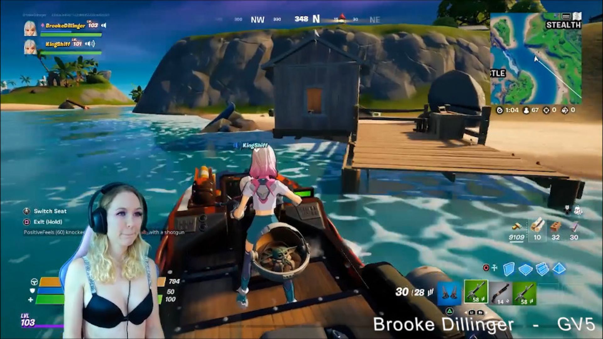 GV5 Fortnite Quest &quot;Destroy Fishing Barrels&quot