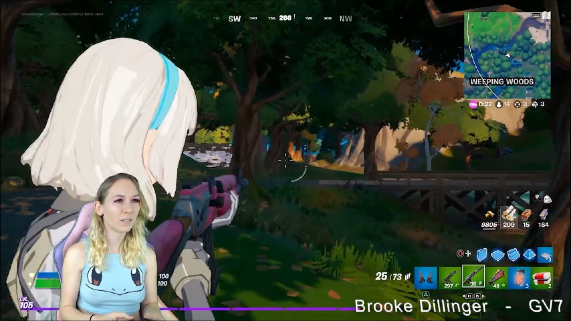 GV7 Fortnite Grimbles Quest &quot;Find 3 gnomes in sweaty sands&quot