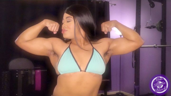 Kayla Black- Biceps &amp; Hairy Armpits JOI