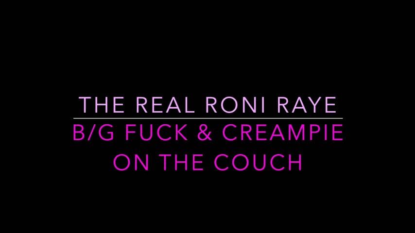 Fuck &amp; Cream Pie on Couch