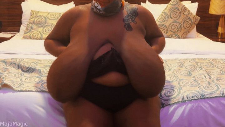 Gabrielle in: Big Boobs Clapping 2 - Big Tits from below