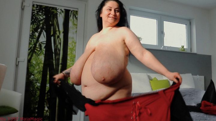 Alice strips out of her Witch Costume