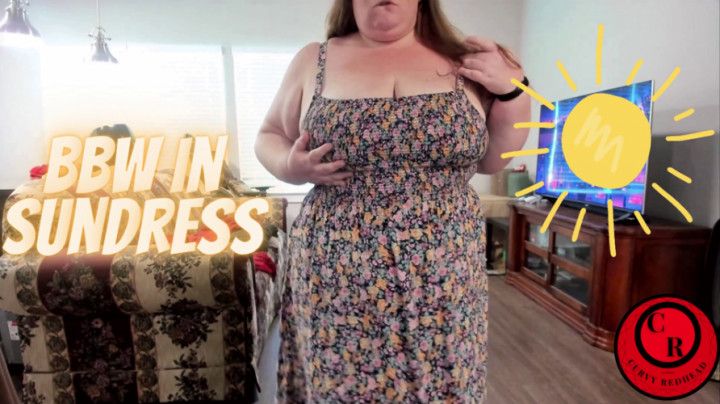 BBW In Sundress