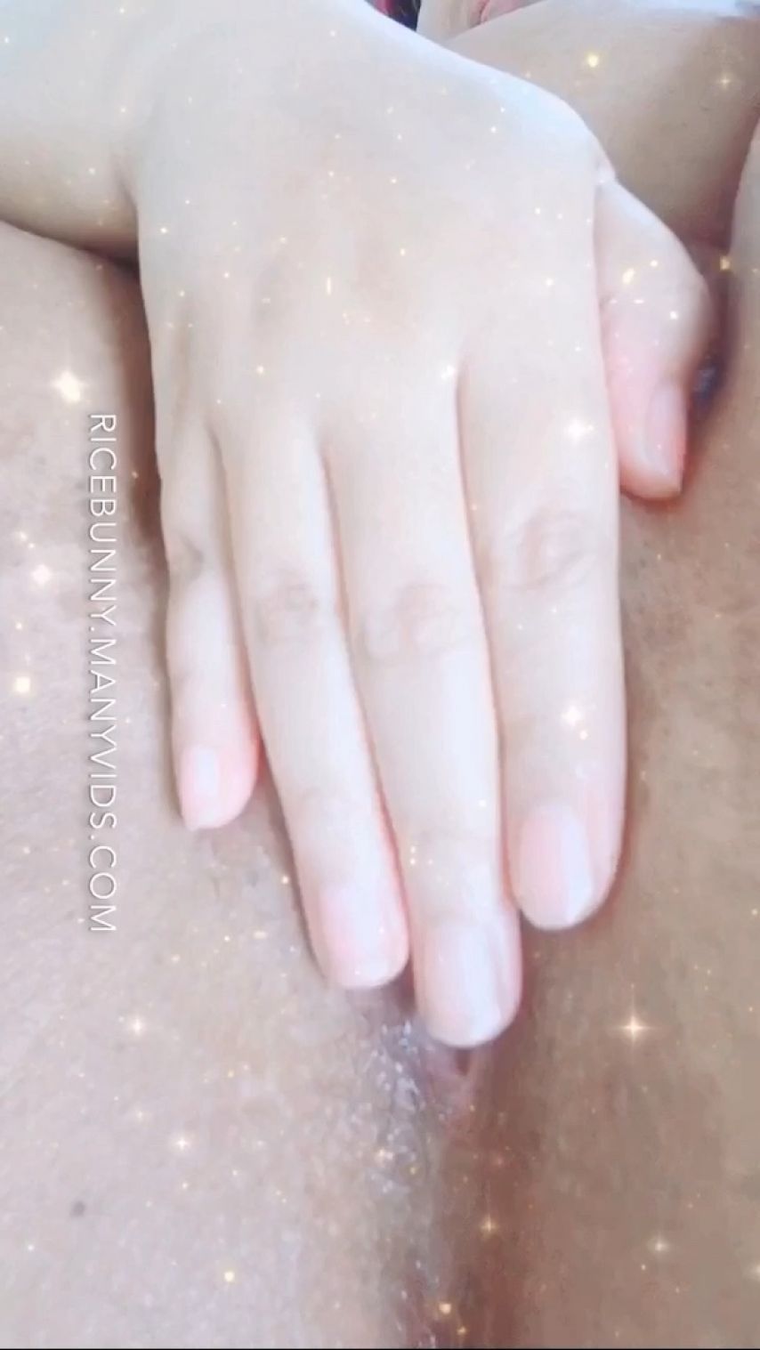 Massaging My Blasian Cunt