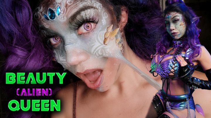 3-ALiEN QUEEN ASMR SFX Makeup Removal