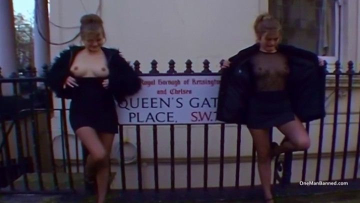Russian Twins Go Wild In London