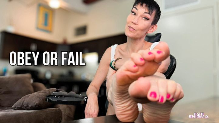 Obedience Test  Foot Slave Training