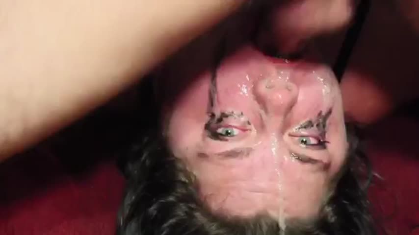 Upside Down Face Fuck