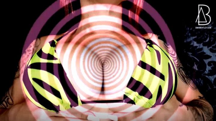 Mesmerized with my big tits no audio