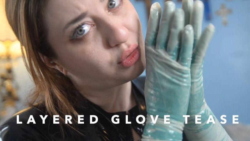 Latex and Surgical Gloves Tease and JOI
