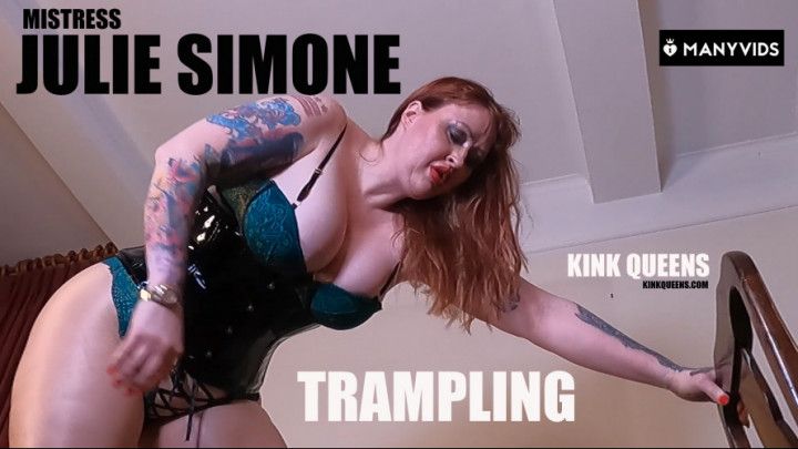 Mistress Julie Simone Trampling Terror