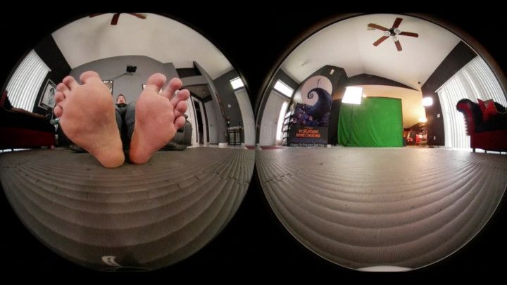 VR360* Giant Wolf Gay Male Feet JOI