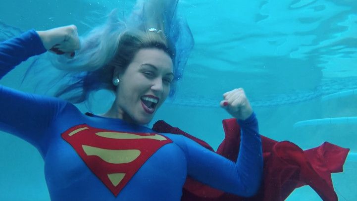 Underwater Cosplay Date With Megan Jones