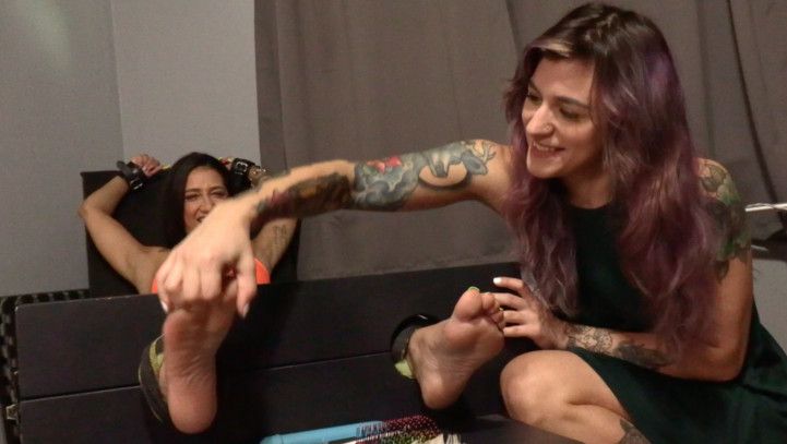 Stefania Mafra Tickle Tested By Mia Hope