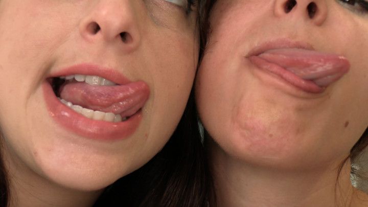Indica & Karly - Tongue Fetish Fun