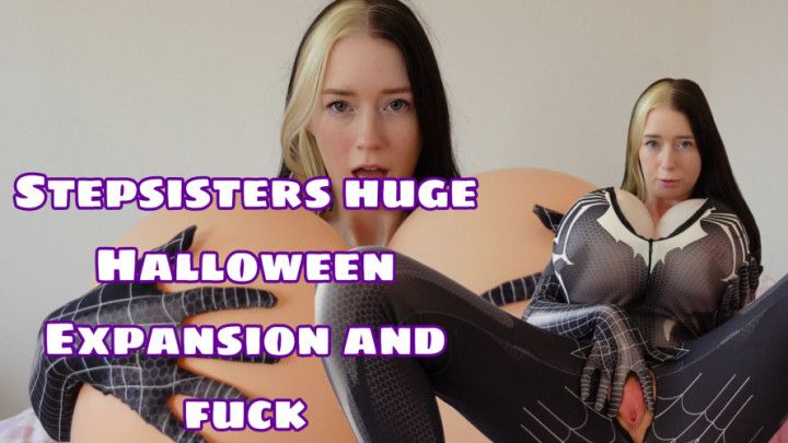 step-Sisters Huge Halloween Expansion and Fuck