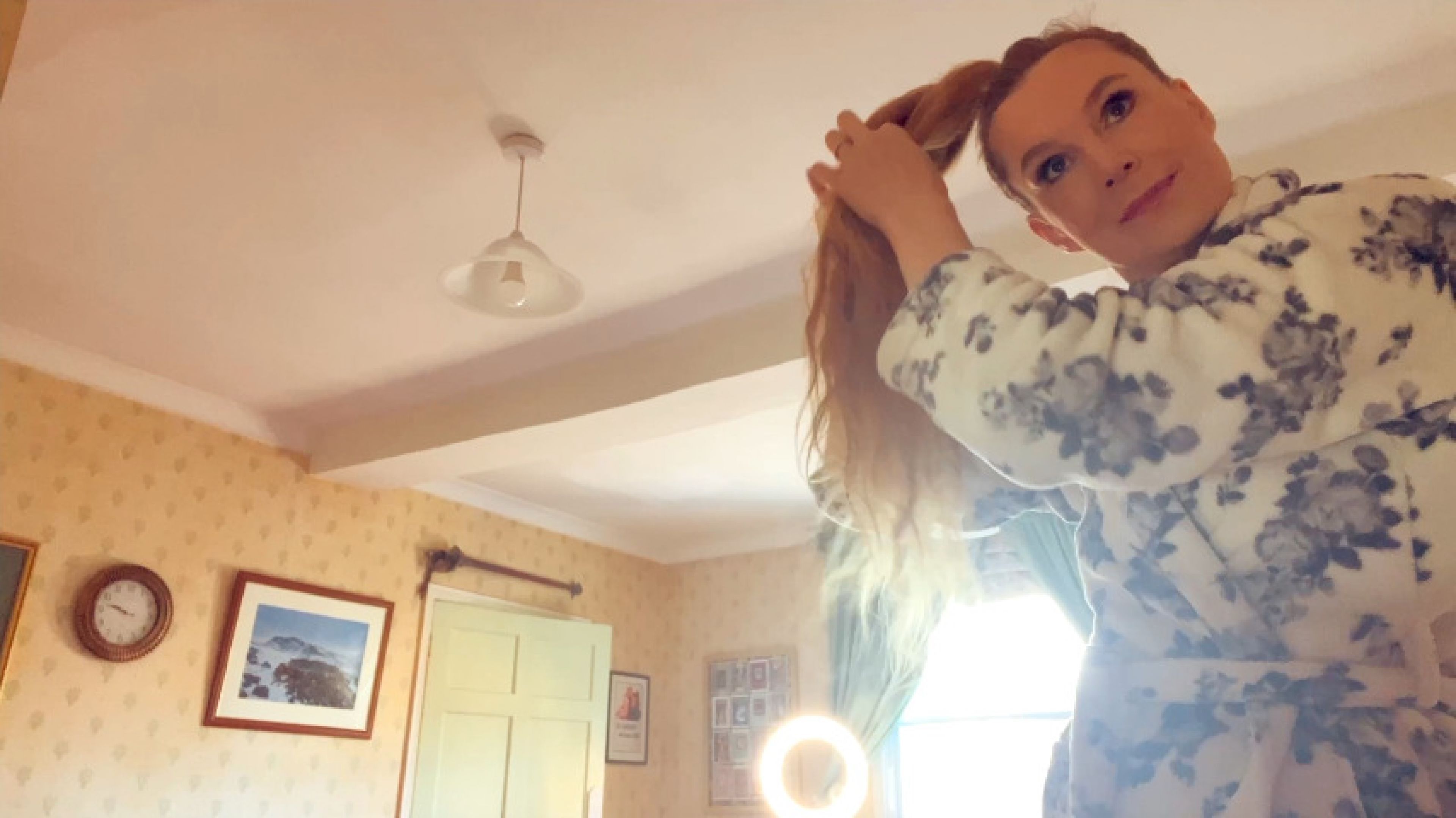 Doing My Hair and Makeup For Work