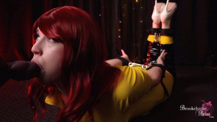 April's Bondage Face Fuck