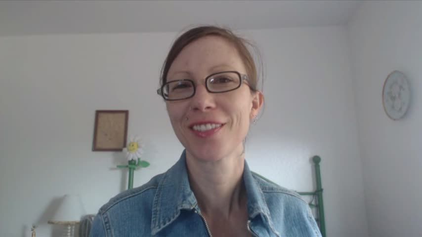 Denim Collar Teasing and JOI