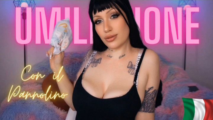 Umiliazione con il pannolino ITA