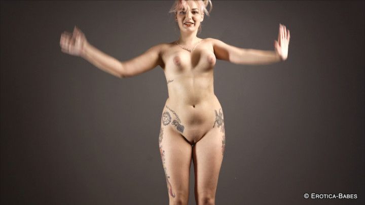 Bad Dolly nude trampoline