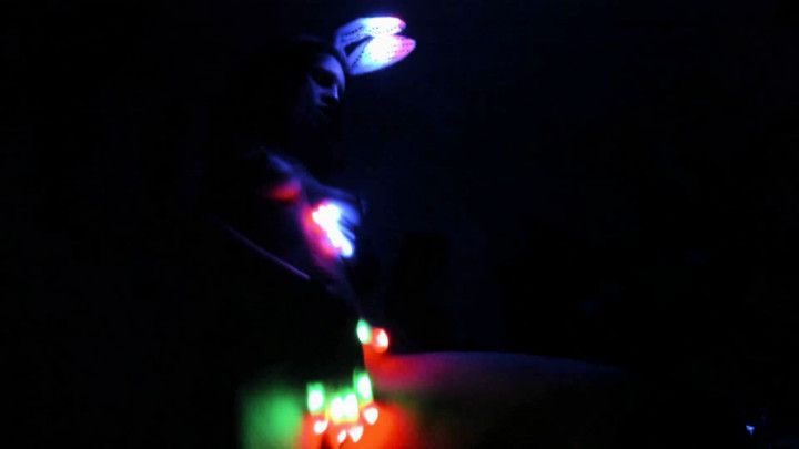 LED Light Glove ASMR Body Worship