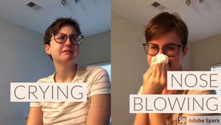 Crying and Noseblowing Fetish