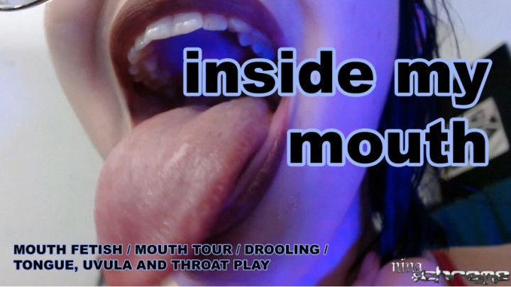 Inside My Mouth: Closeup Mouth Tour