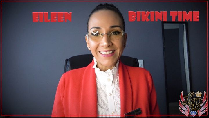 Eileen enters a Bikini Contest ENF