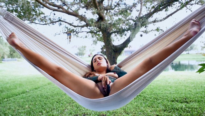 Relaxing in the Hammock