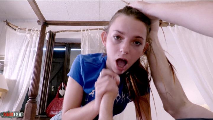 My first scene with the delicious young and petite latina