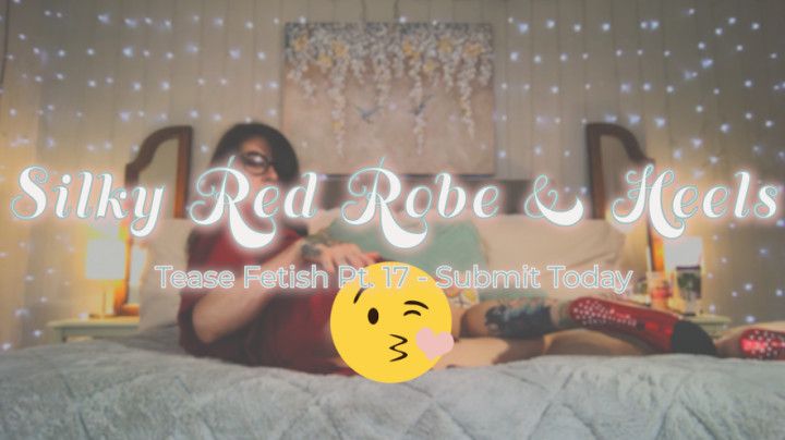 Pt. 17 Silky Red Robe Tease Video