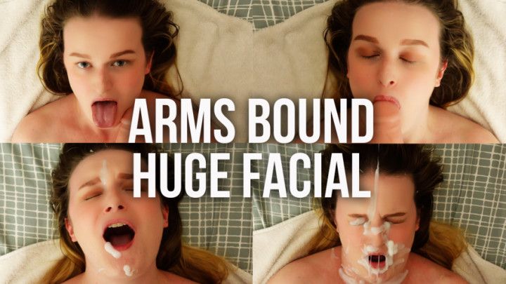 Arms Bound Huge Facial