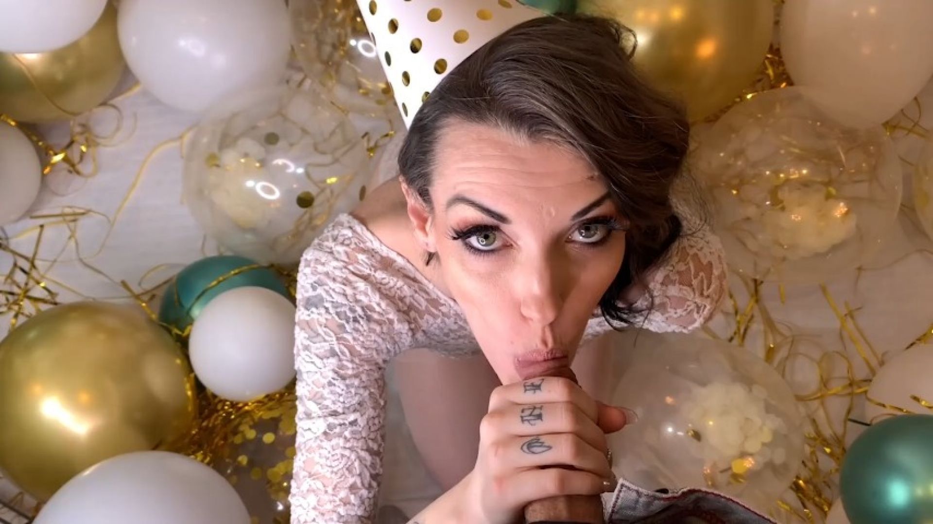 POV blowjob facial cumshot with Anthony Lupo