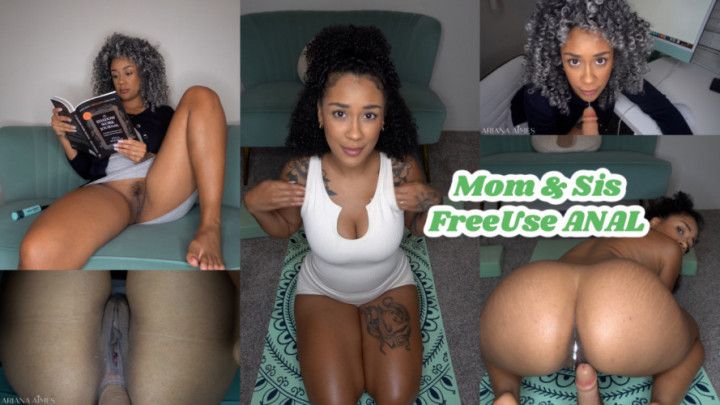 Step-Mom and step-Sister FreeUse ANAL