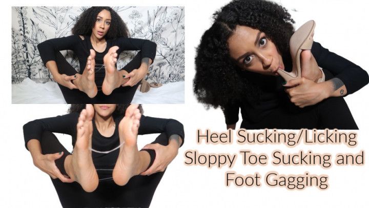Foot Gagging and High Heel Sucking