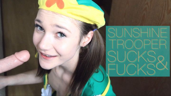 Sunshine Trooper Sucks and Fucks