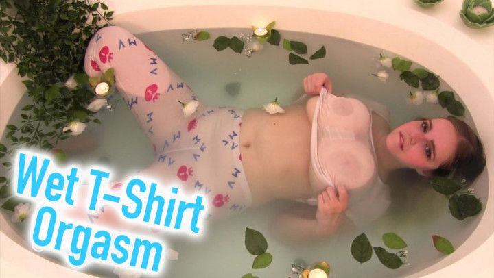 Wet T-Shirt Orgasm