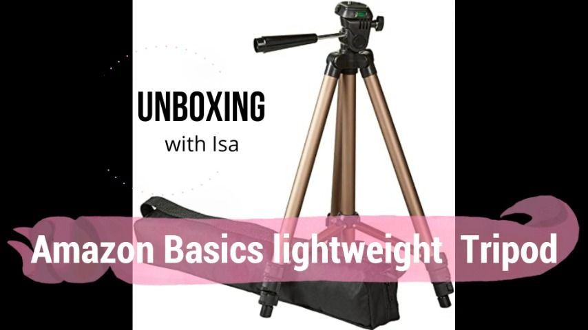 amazon basics lightweight tripod review