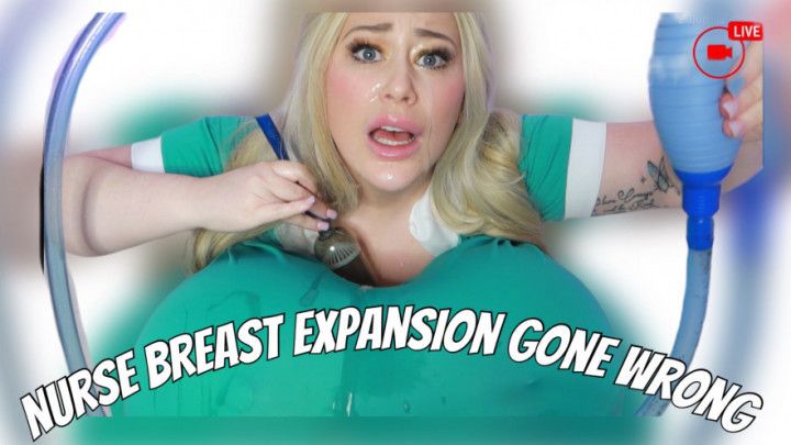 LIVE MEDICAL BREAST EXPANSION - GONE WRONG